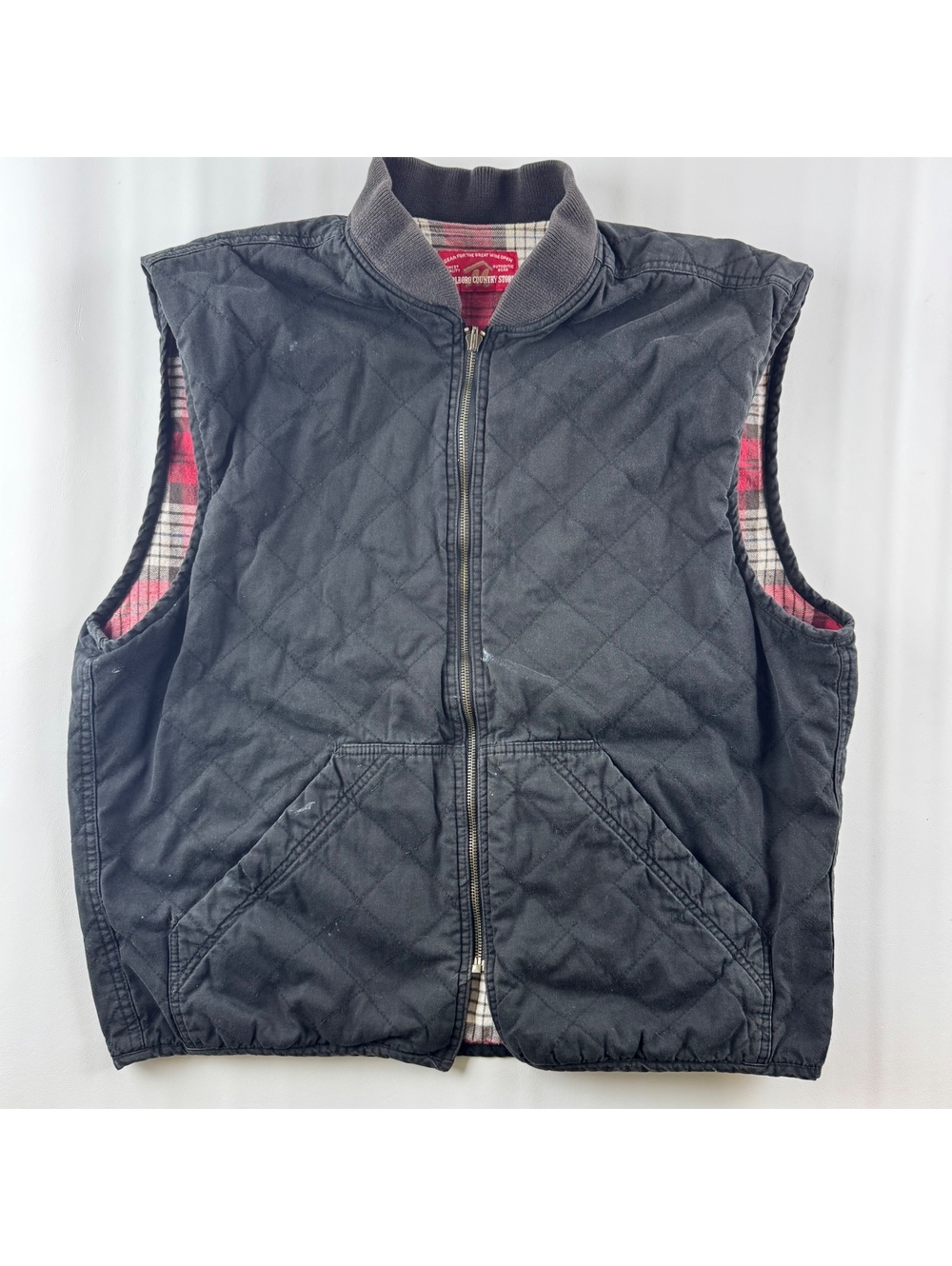 Marlboro Country Store Vintage Mens Quilted Vest